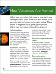 Go Facts - Natural Disasters - Volcano - Sample Page