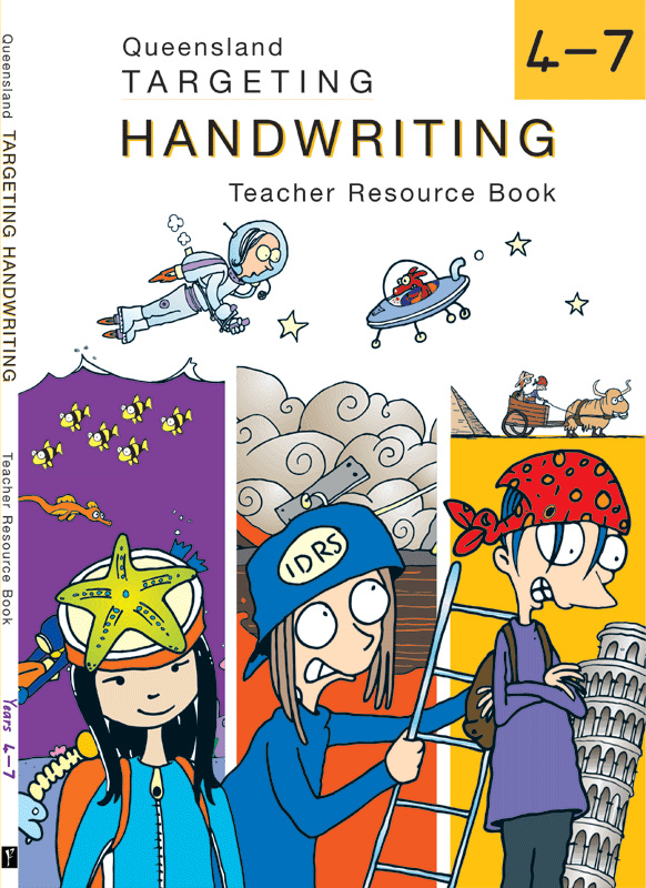 Targeting Handwriting QLD Teacher Resource Book Pascal Press (9781741250862) Educational