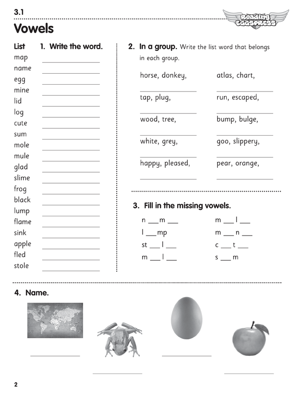 ABC Reading Eggspress - Spelling Workbooks: Year 3 - Pascal Press