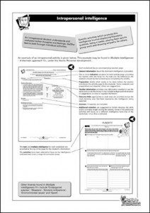 Multiple Intelligences Posters - Set of 8 - Laminated A2 (595mm x 420mm)