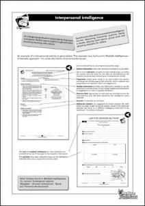 Multiple Intelligences Posters - Set of 8 - Laminated A2 (595mm x 420mm)