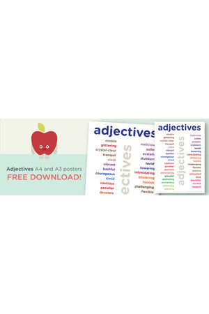 Free download: Adjectives Poster