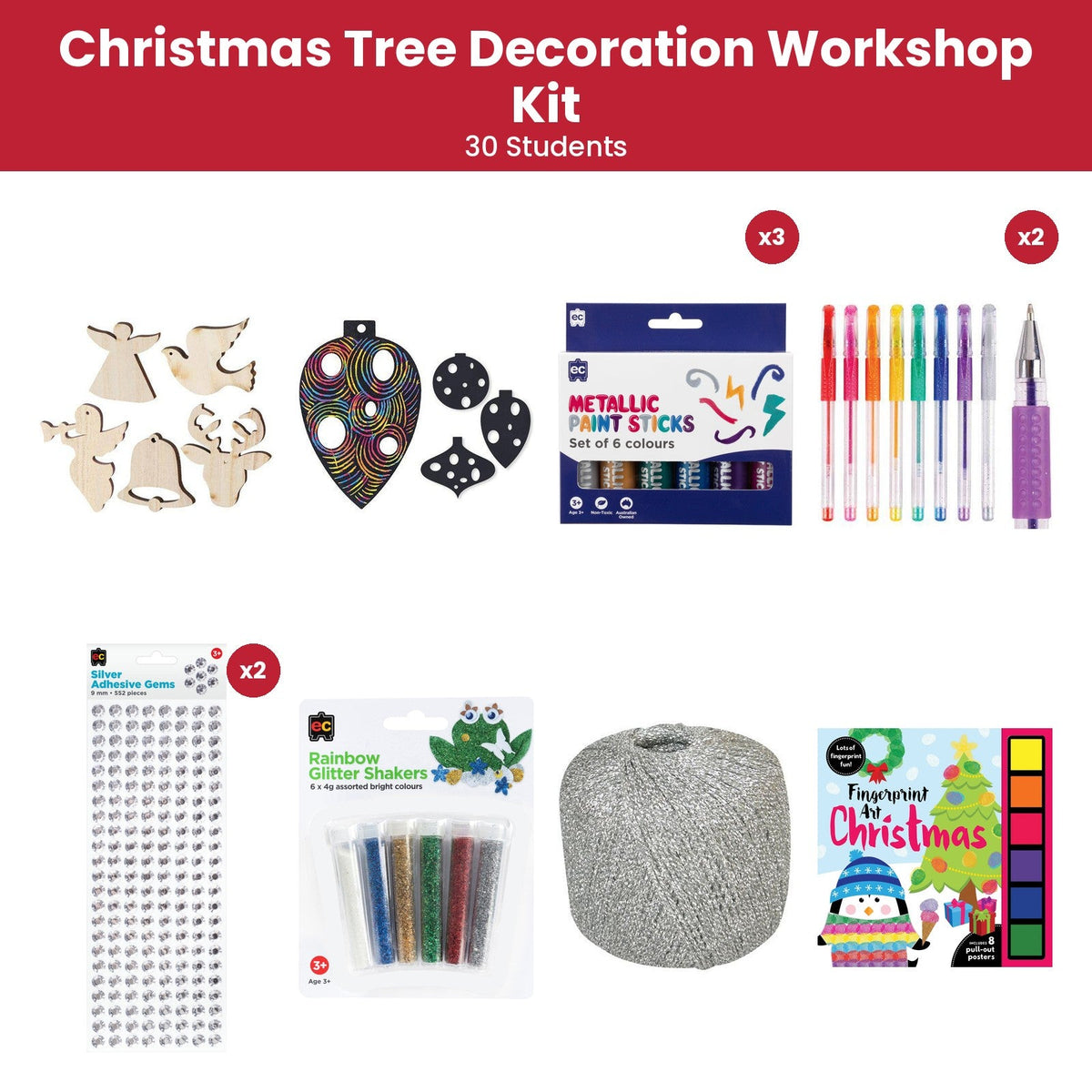 Christmas Tree Decoration Workshop Kit