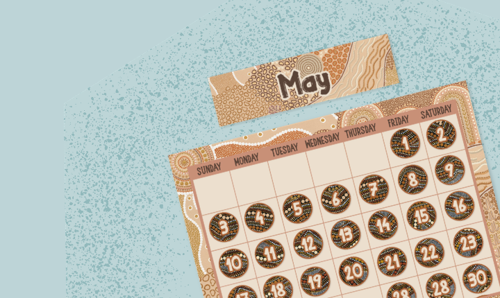 Calendar Bulletin Board Sets