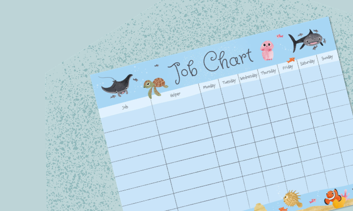 Charts & Posters - Job & Planner Charts