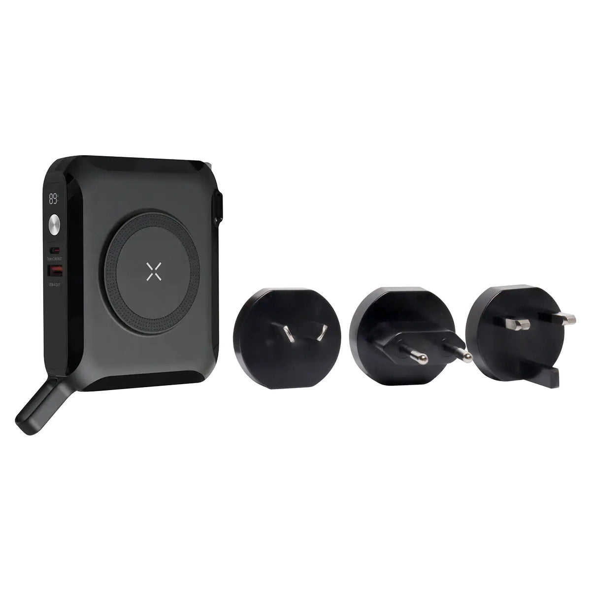 Powertran Travel USB 65W PD Battery Bank With Wireless Charging