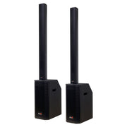 Biema 1200W PA Column Speaker with Subwoofer Pair