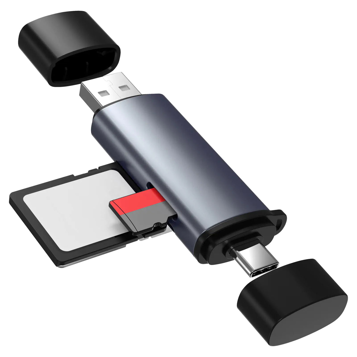 Dynalink USB 2 in 1 Micro SD / SD Card Reader