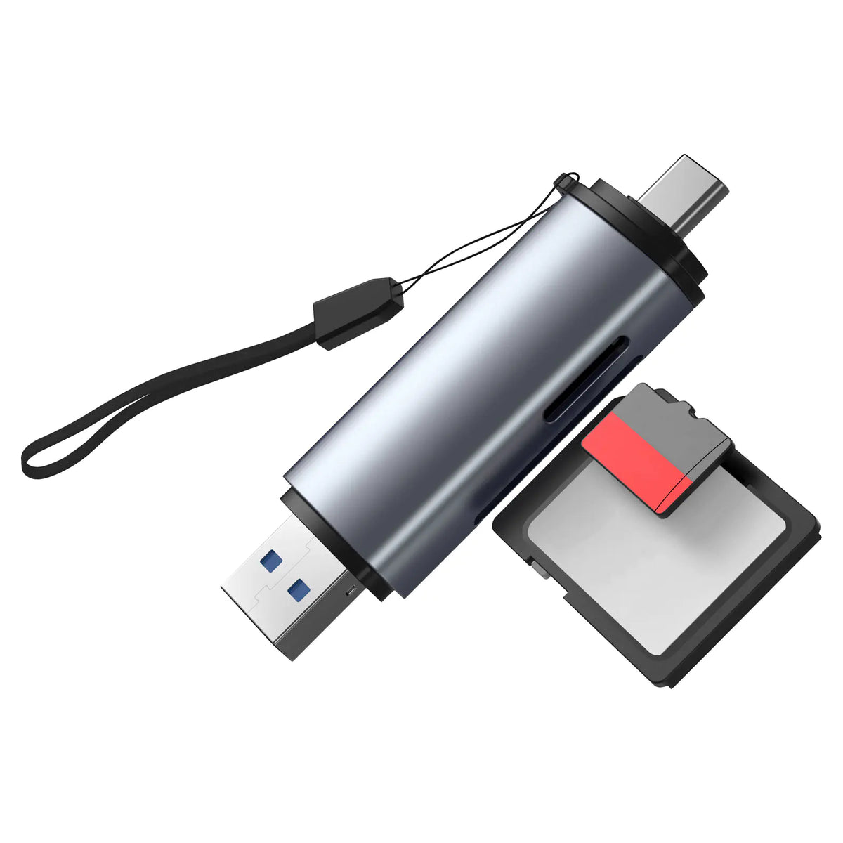Dynalink USB 2 in 1 Micro SD / SD Card Reader