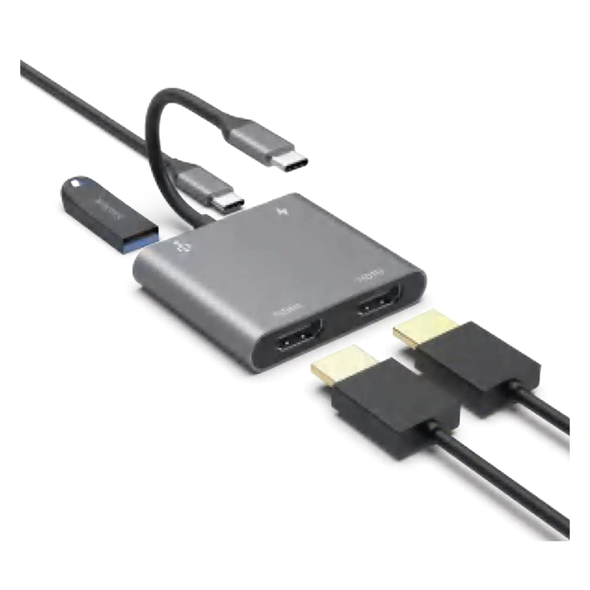 Altronics USB Type C to Dual HDMI 4K Adapter