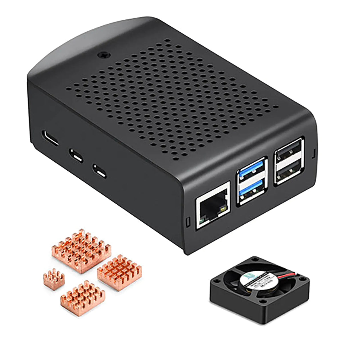 Altronics Metal Fan Cooled Case to suit Raspberry Pi 5