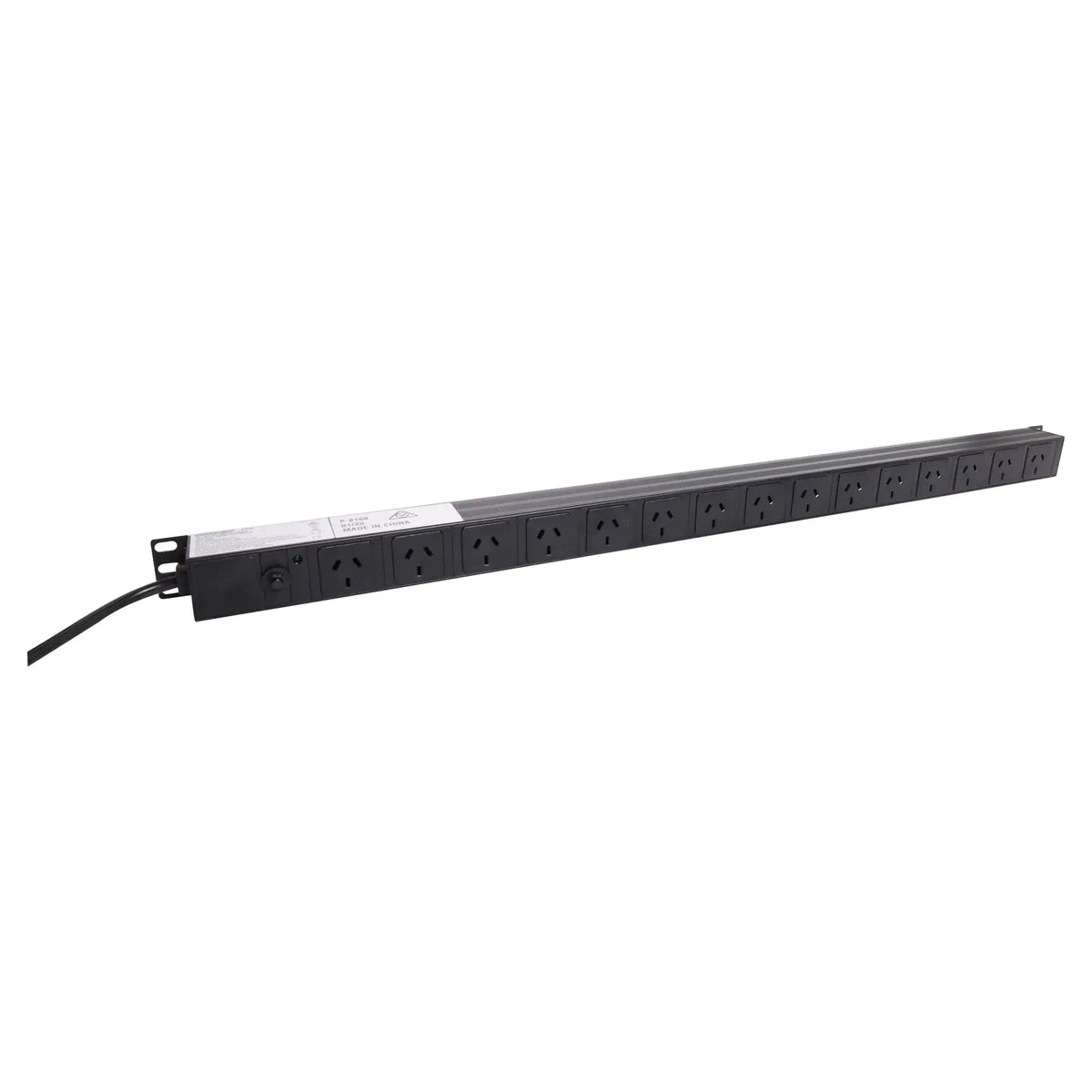 Powertran 15 Outlet Vertical GPO Input Surge Protected PDU