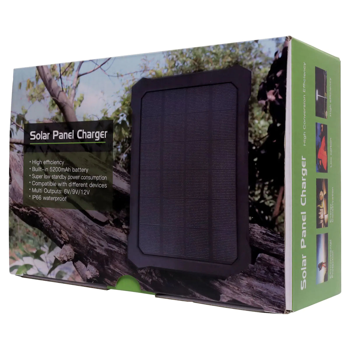 Altronics 5200mAh Solar Power Bank Charger For Scouting Cameras