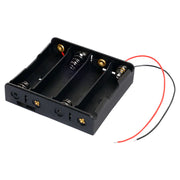 Altronics 4 x 18650 Battery Holder 150mm Fly Leads