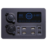 Powerhouse 12V DC Power Control Hub With Power Meter Display