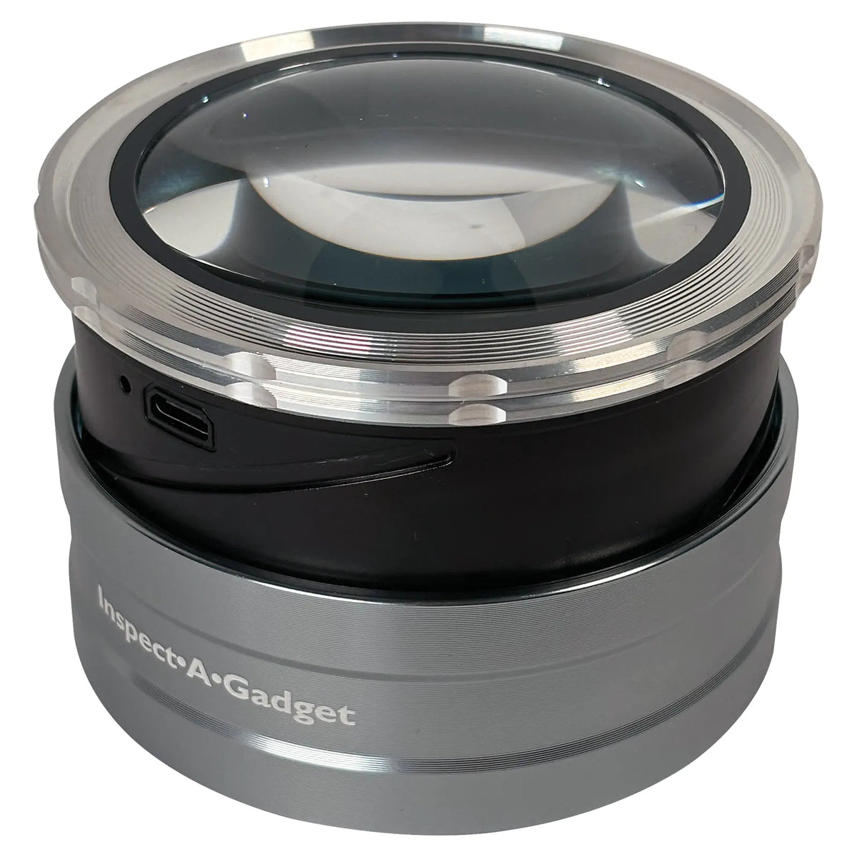 Inspect-A-Gadget 5x-7x Adjustable Handheld LED Magnifier