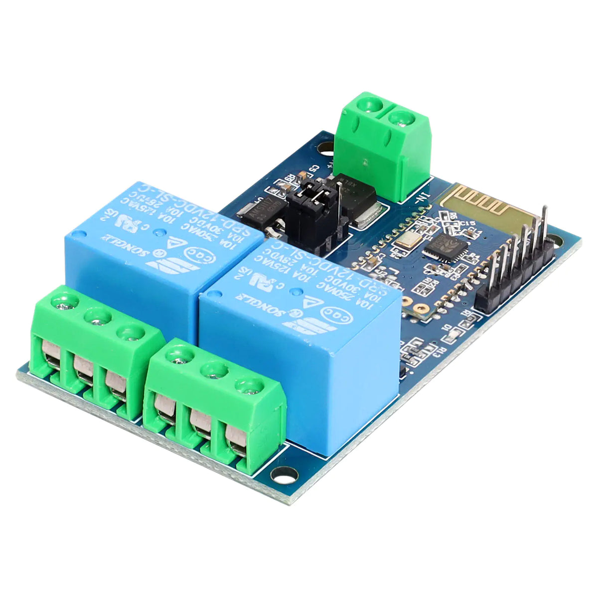 2 Channel 12V App Controlled Bluetooth Relay Board