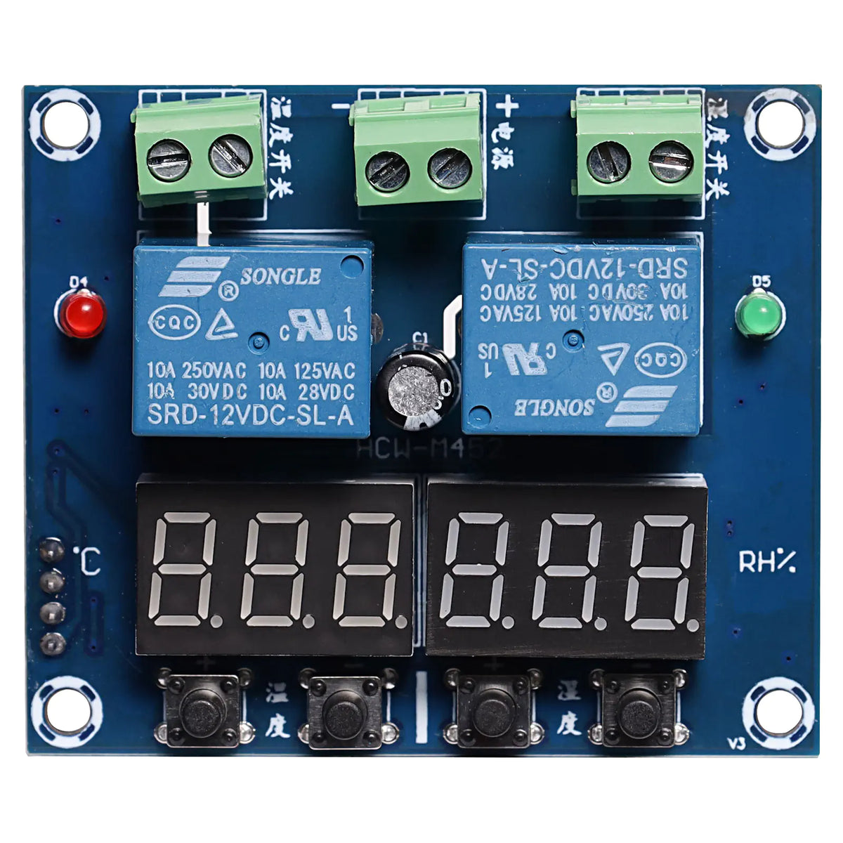 Altronics XH-M452 Dual Output Temperature & Humidity Control Board