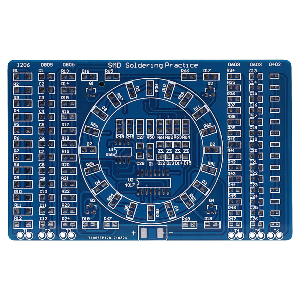 Altronics Soldering SMD Components Practice Board Kit