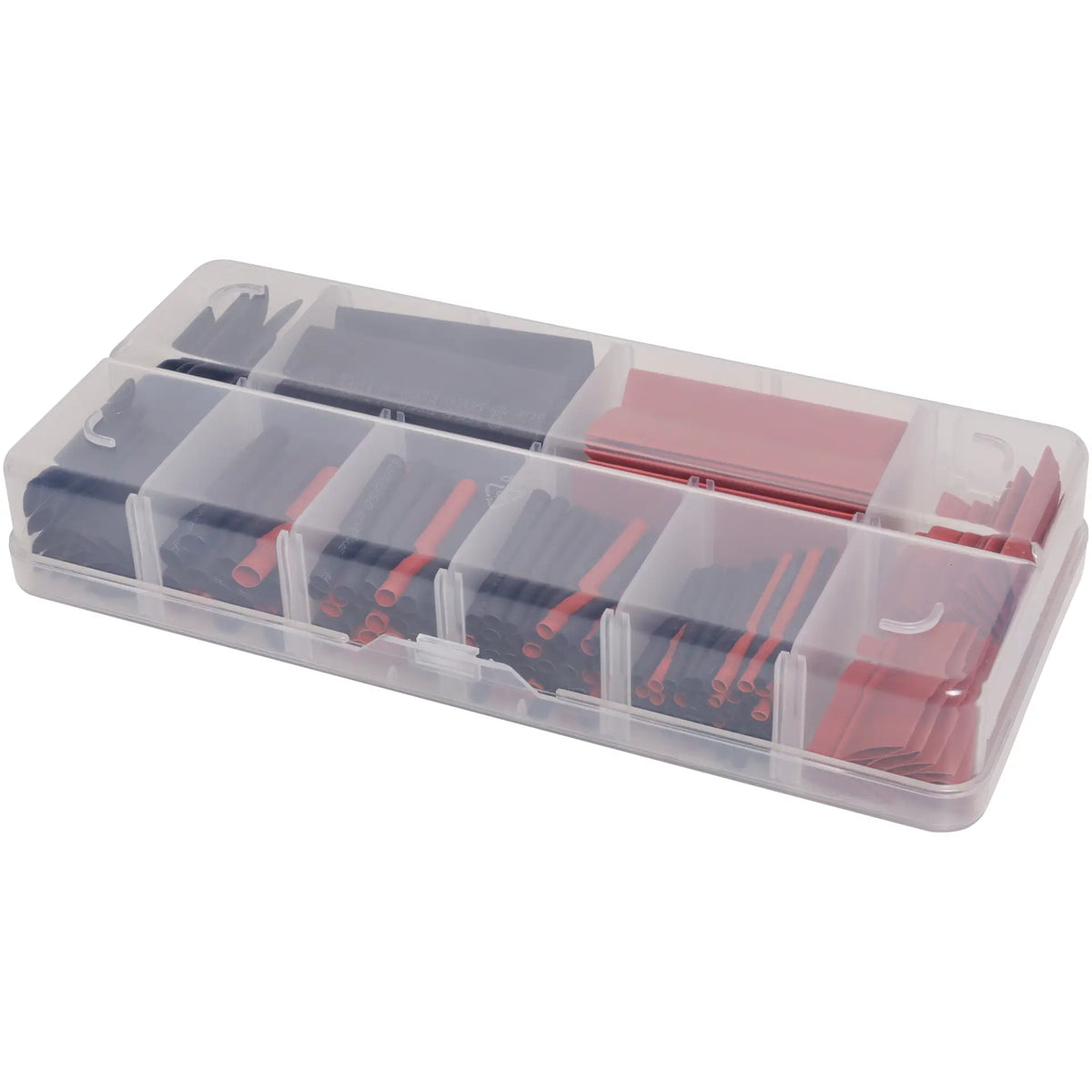 210pc Red/Black Heat Shrink Tubing