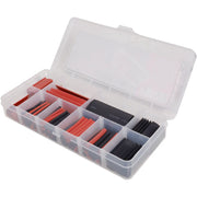 210pc Red/Black Heat Shrink Tubing