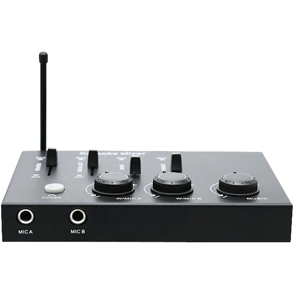 Karaoke Mixer with Dual Wireless Microphones with Bluetooth