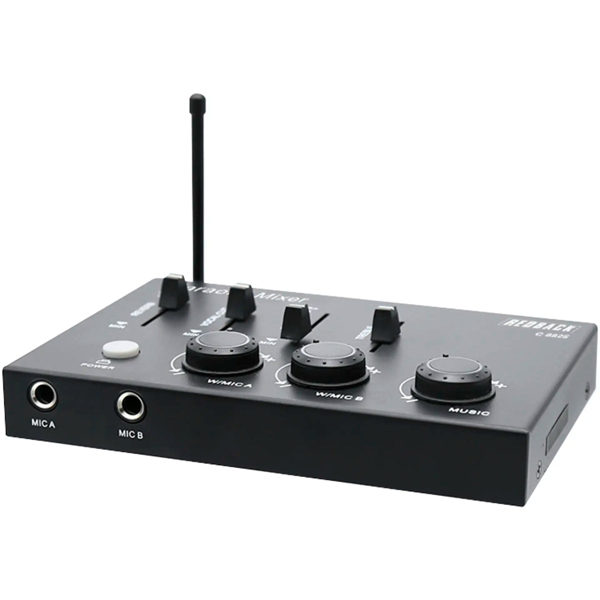 Karaoke Mixer with Dual Wireless Microphones with Bluetooth