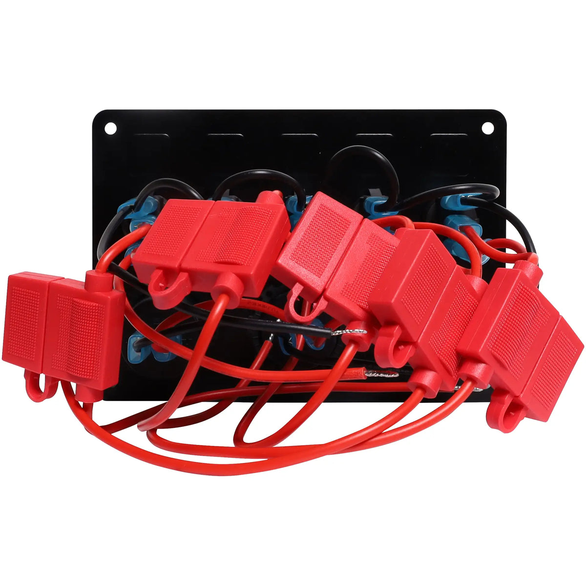Powerhouse 6 Way Switch Panel With Meter/ USB/ Cig. Socket