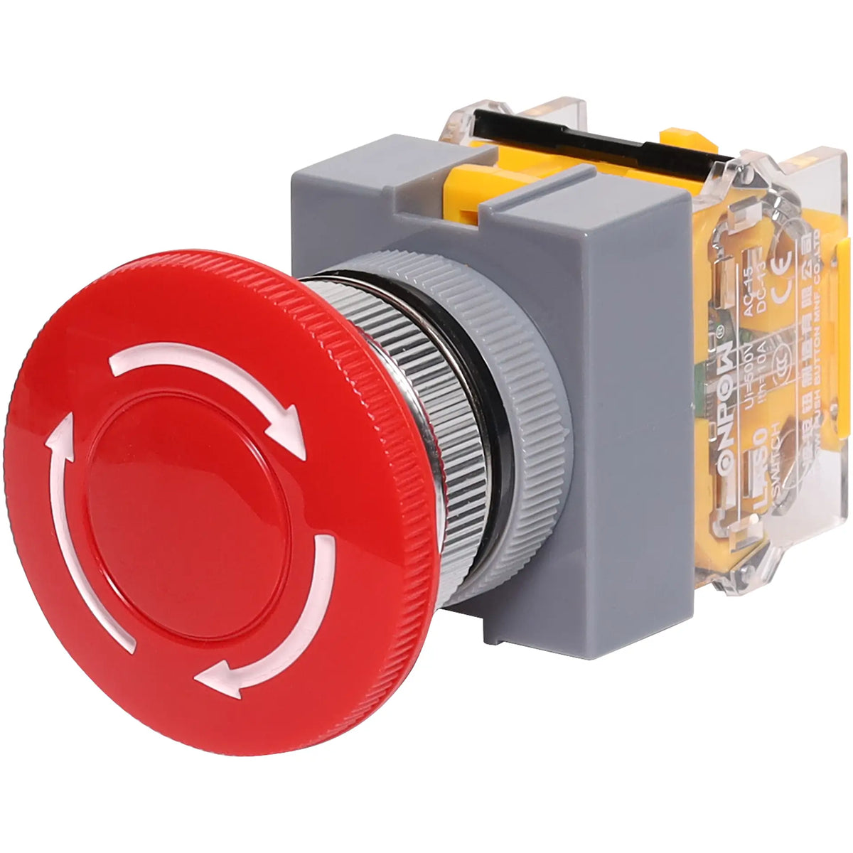 Altronics Emergency Stop Push Lock Turn Reset Switch