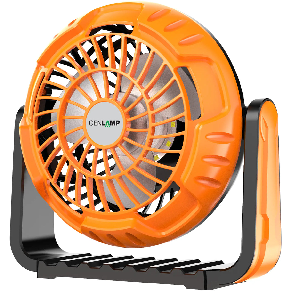 Portable Fan USB Rechargeable With LED Light