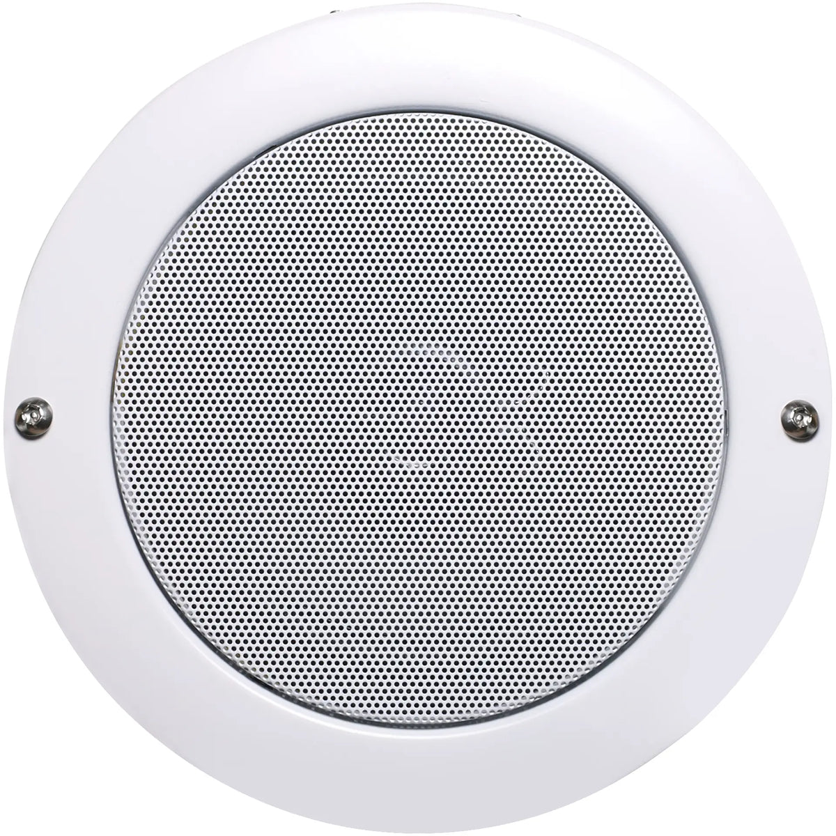 One-Shot 130mm 100V 10W Ceiling EWIS Speaker White Metal Grille
