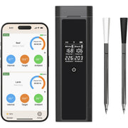 Altronics Wireless Bluetooth BBQ Dual Probe Meat Thermometer
