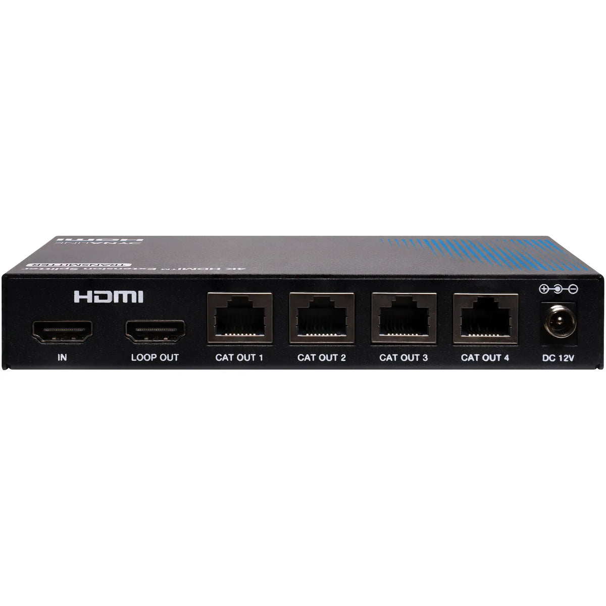 Altronics HDMI Cat6 4 Way Splitter Balun Extender System