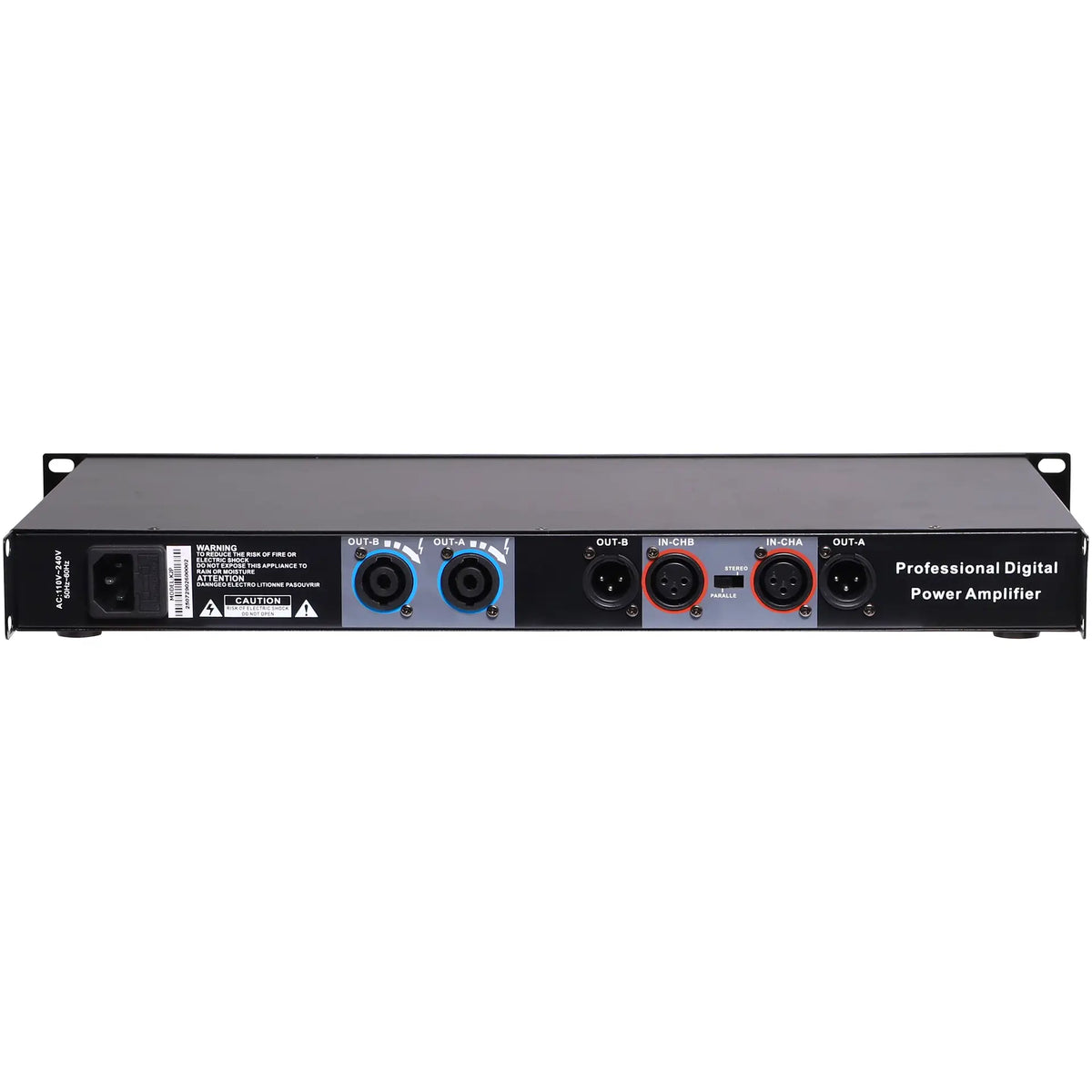 Biema PA Amplifier Stereo/Bridgeable 2x250W