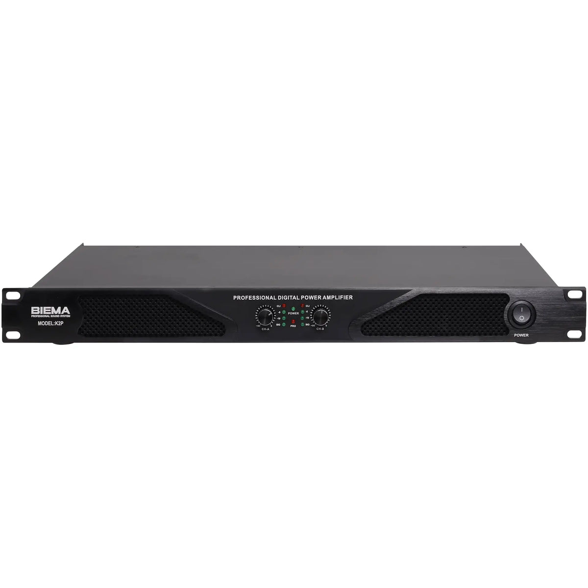 Biema PA Amplifier Stereo/Bridgeable 2x250W