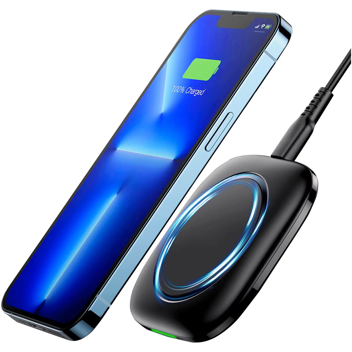 Powertran Wireless 15W USB Phone Fast Charging Pad