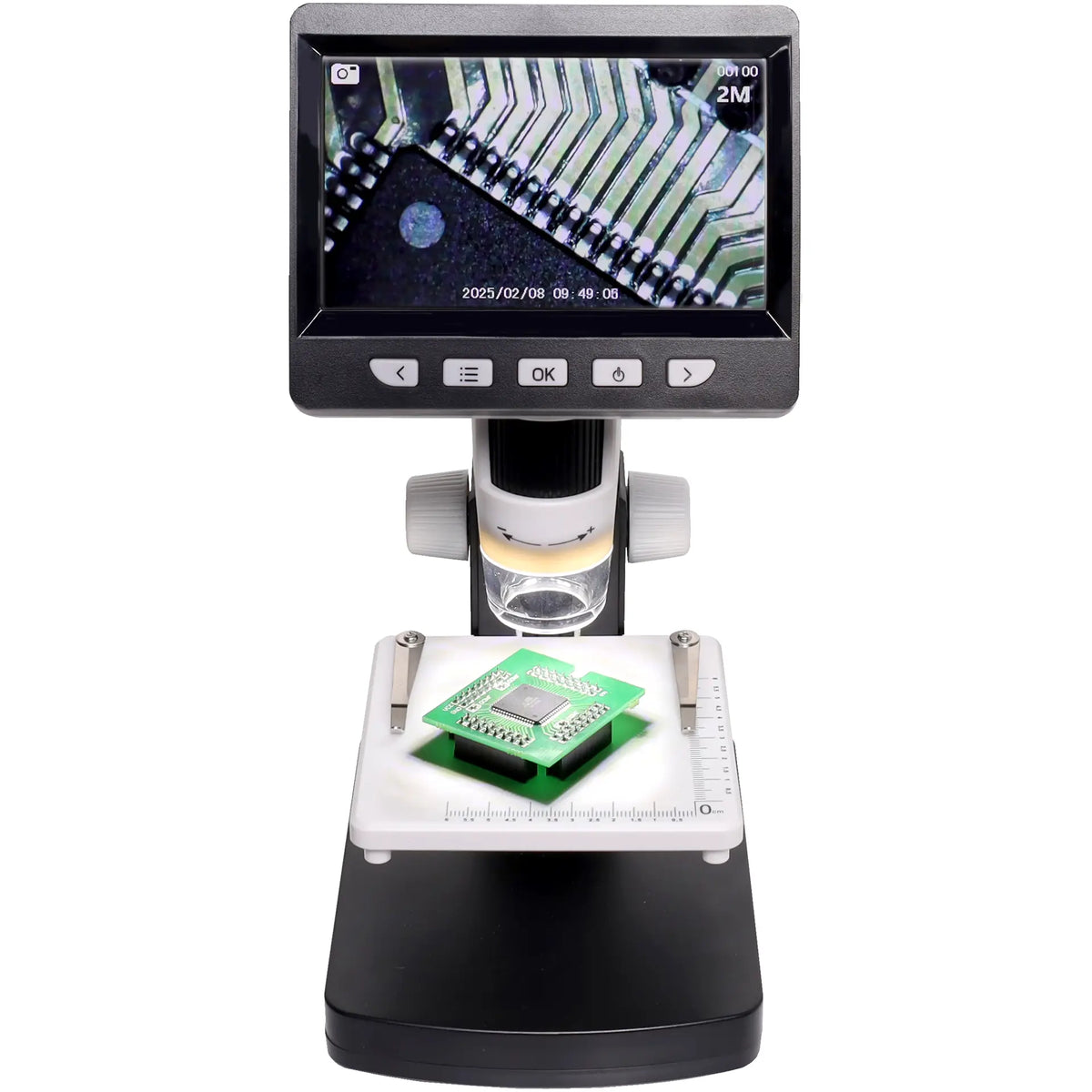 Inspect-A-Gadget Portable Digital Microscope With 4.3” Screen