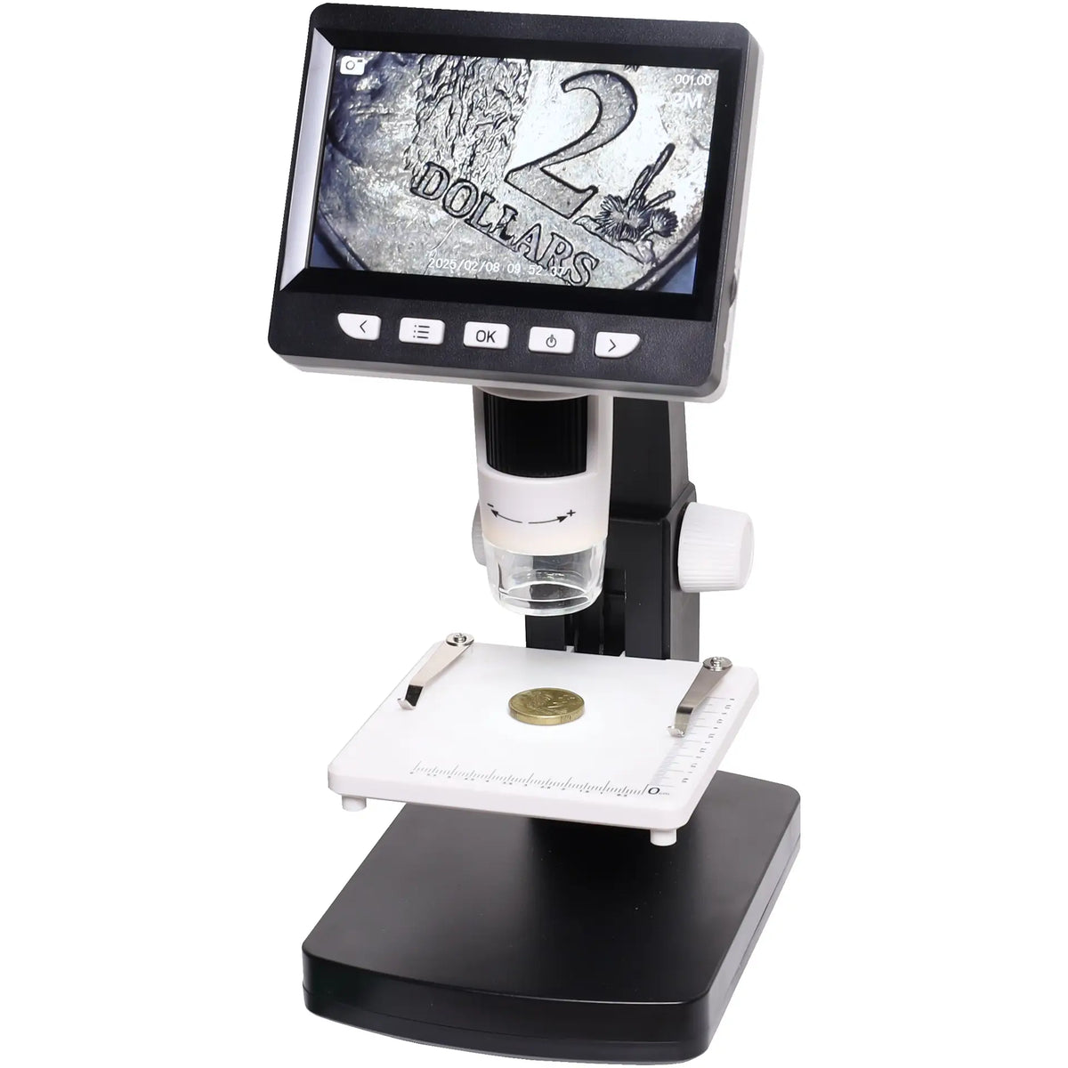 Inspect-A-Gadget Portable Digital Microscope With 4.3” Screen