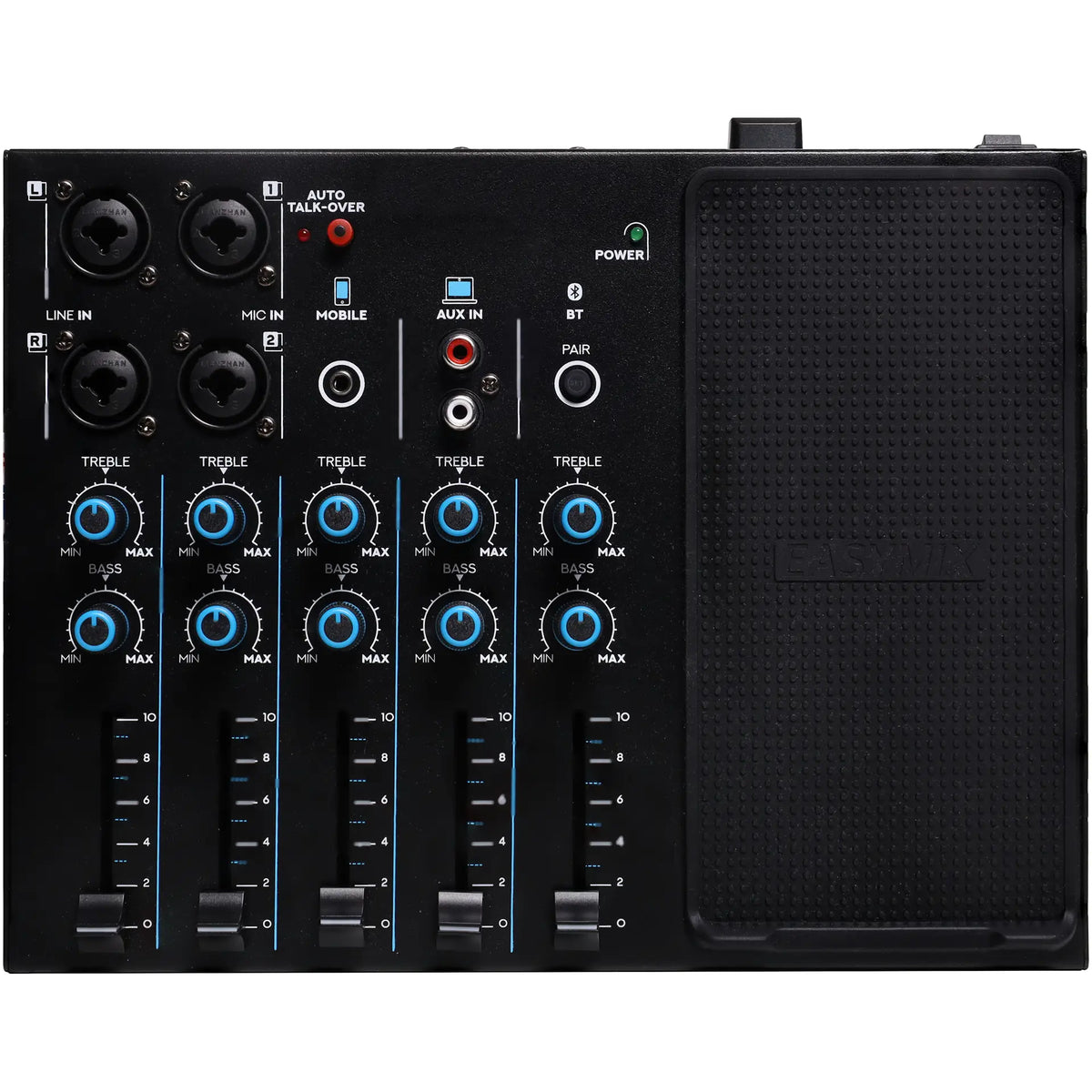 Redback 5 Channel Mixer With Bluetooth