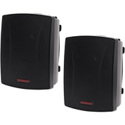45W 8 Ohm Black Wall Mount Speaker Pair