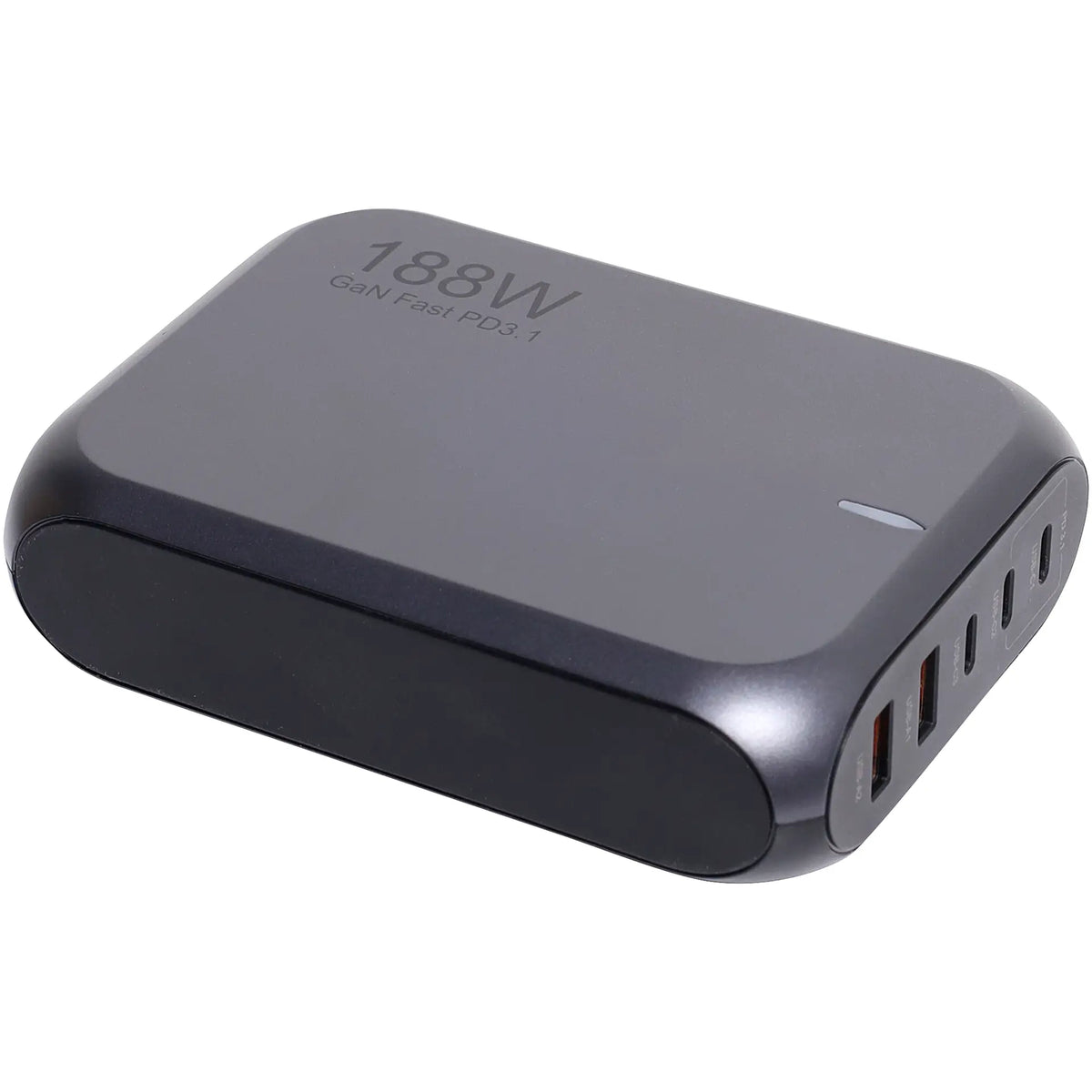 Powertran 5 Port USB-C QC3.0 188W PD GaN Wall Charger