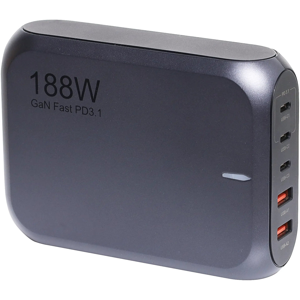 Powertran 5 Port USB-C QC3.0 188W PD GaN Wall Charger