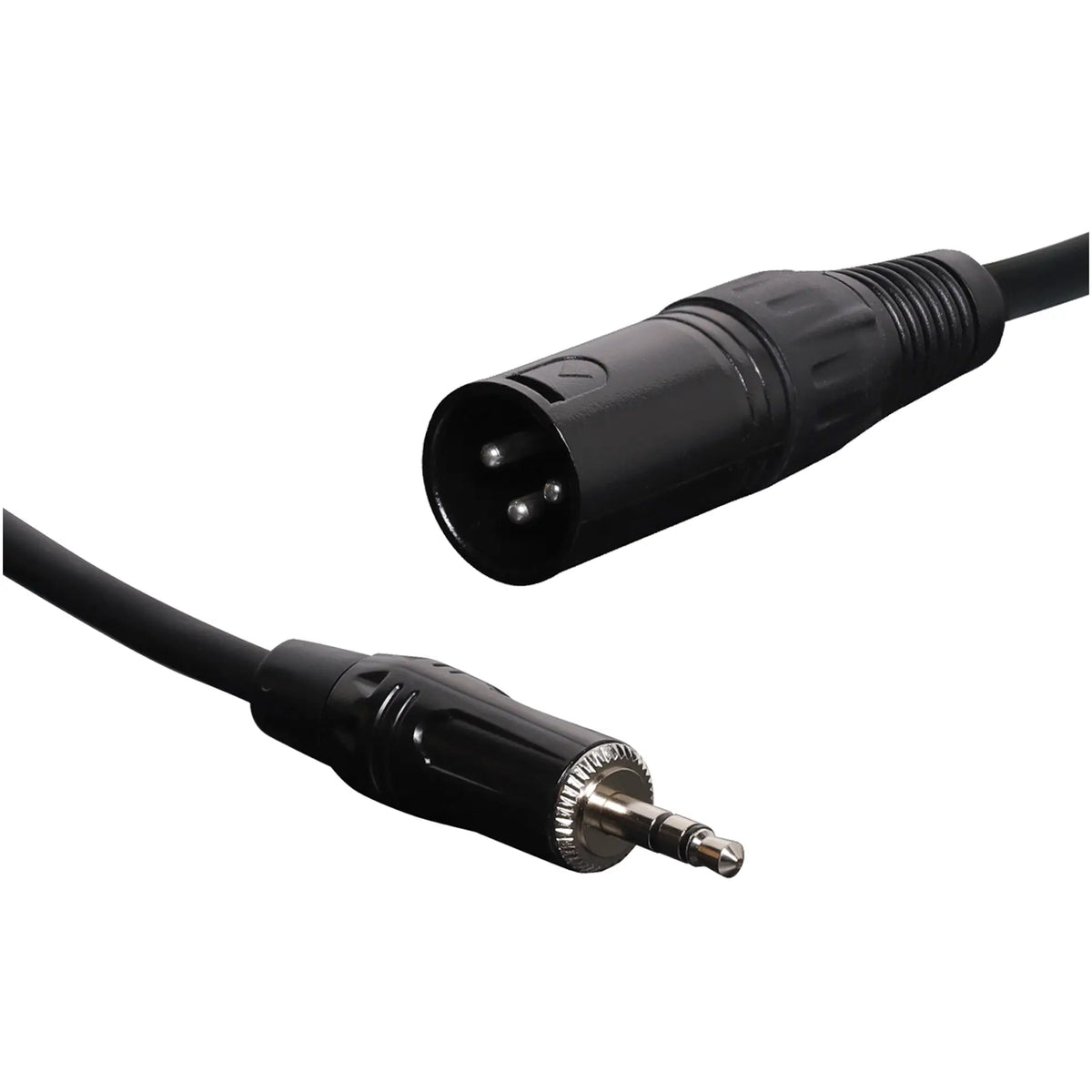 Redback 1m 3 Pin Male XLR To Stereo 3.5mm Summing Cable