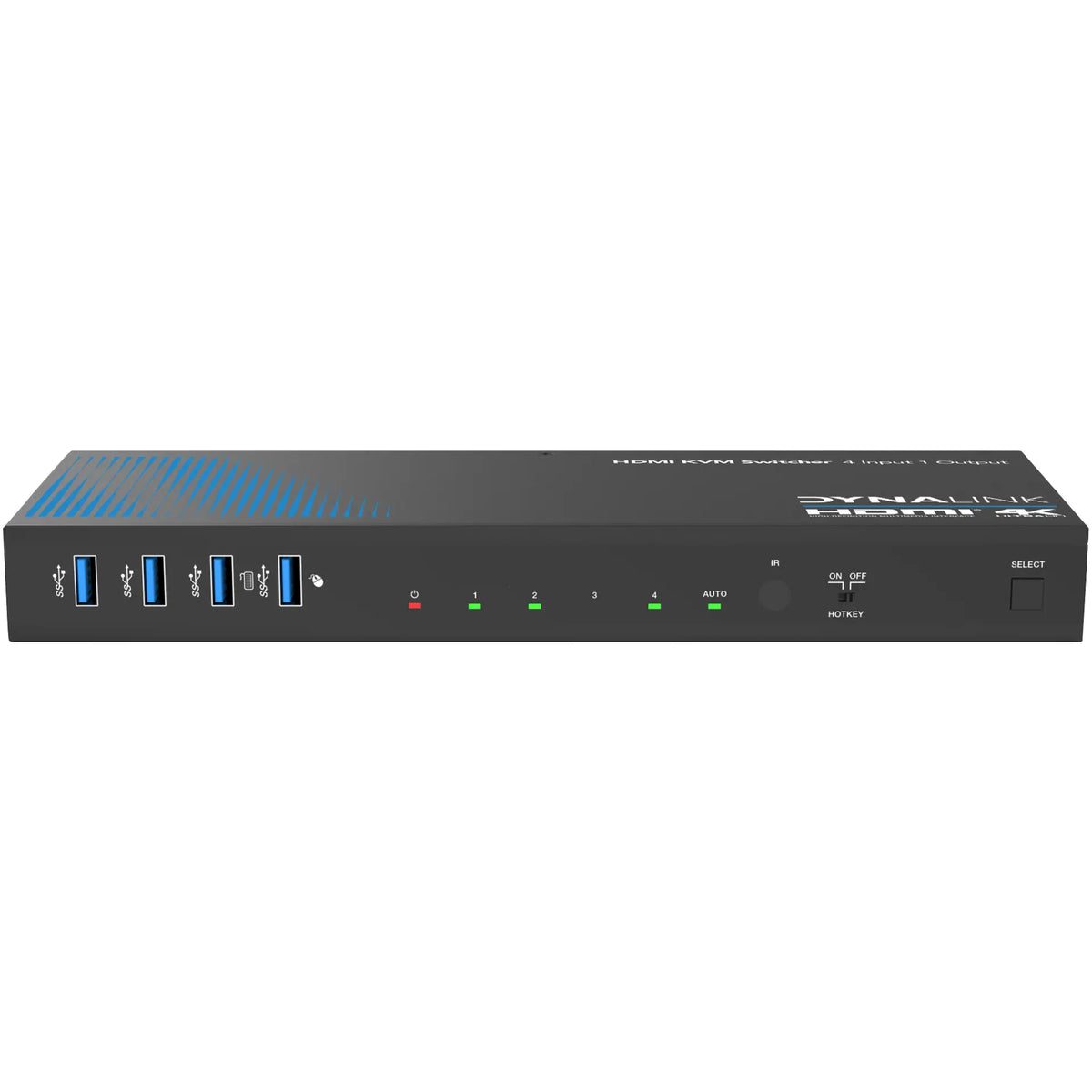 Dynalink 4 Way USB / HDMI 4K KVM Switcher