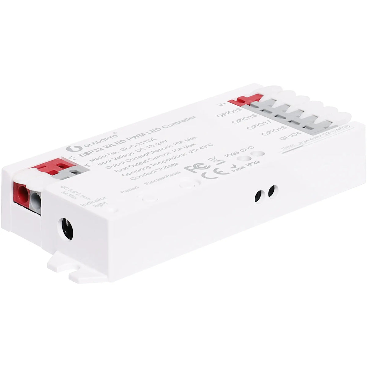 Gledopto ESP32 Wi-Fi WLED PWM LED Controller