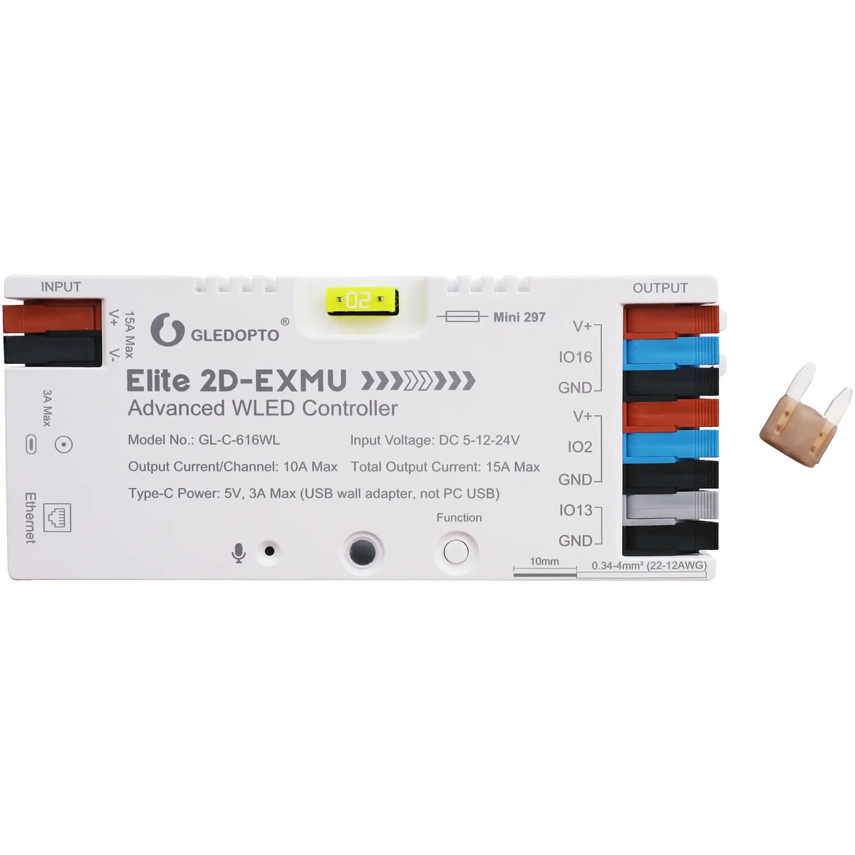 Gledopto ESP32 Wi-Fi / Ethernet WLED Digital LED Controller