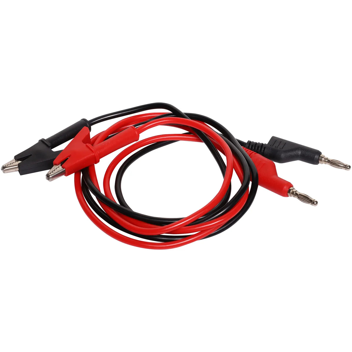 Altronics Test Leads - Stackable Banana Plugs to Croc Clips
