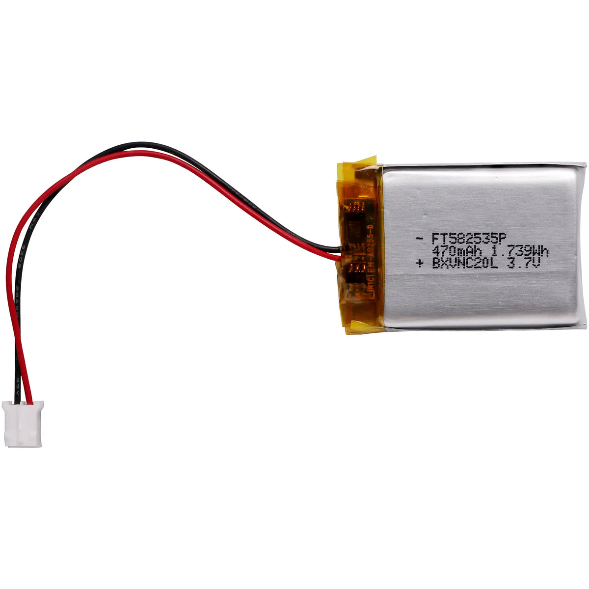 Altronics 3.7V 470mAh Polymer Lithium Ion Battery (LiPo)