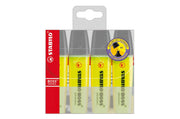 Stabilo BOSS Original Highlighters - Yellow (Wallet of 4)