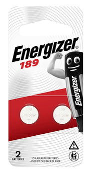 Energizer 189 Alkaline Button Batteries (Pack of 2)